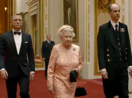 Daniel Craig, Queen Elizabeth Daniel Craig, Queen Elizabeth